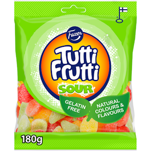 Tutti Frutti makeissekoitus 180g sour