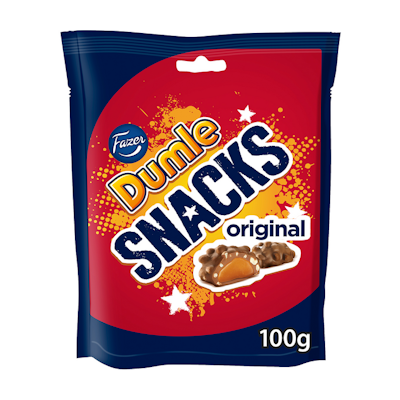 Dumle Snacks pussi 100g original