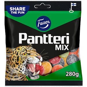 Fazer Pantteri Mix karkkipussi 280g