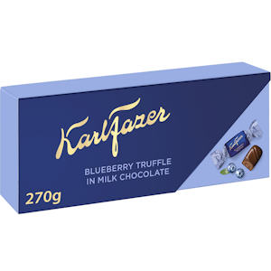 Karl Fazer 270g mustikkatryffeli suklaakonvehdit