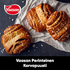 Vaasan perinteinen korvapuusti 110g