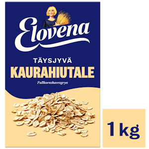 Elovena kaurahiutale 1kg PUOLILAVA