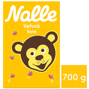 Nalle vehnä täysjyvähiutale 700 g