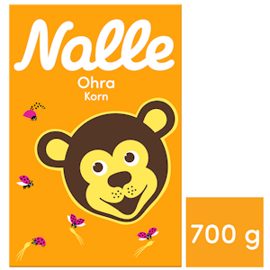 Nalle ohra täysjyvähiutale 700 g