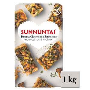 Sunnuntai tumma gluteeniton jauhoseos 1kg