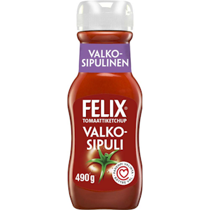 Felix ketchup 490g valkosipuli