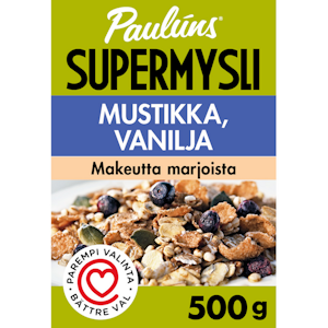 Paulúns 500g mustikka ja vanilja mysli