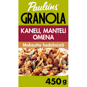 Paulúns granola 450g kaneli manteli ja omena