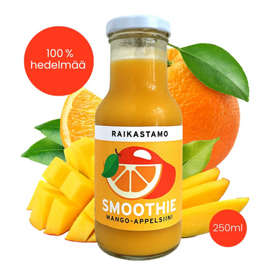 Raikastamo mango-appelsiinismoothie 250ml