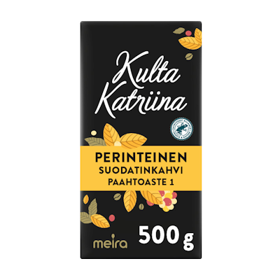 Kulta Katriina Perinteinen suodatinkahvi 500g RFA
