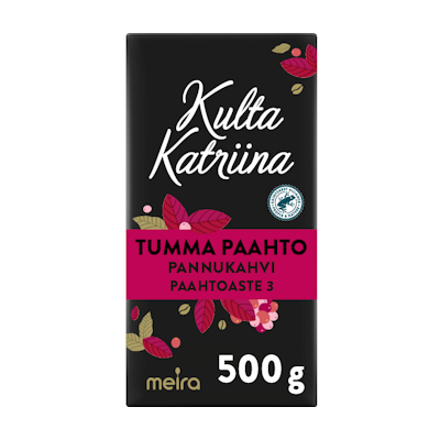 Kulta Katriina Tumma paahto pannukahvi RFA 500g
