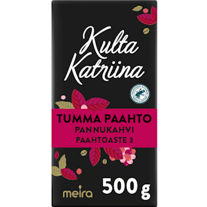 Kulta Katriina Tumma paahto pannukahvi RFA 500g