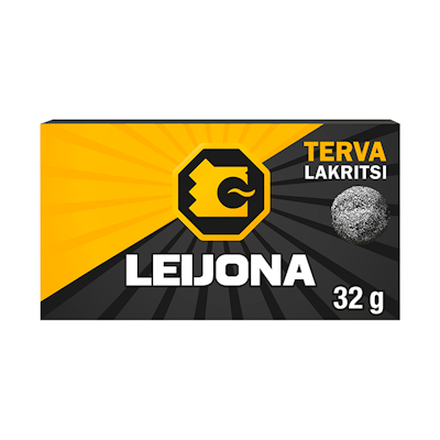 Leijona tervalakritsipastilli 32g