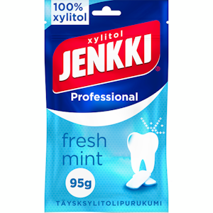 Jenkki professional fresh mint täysksylitolipurukumi 90g