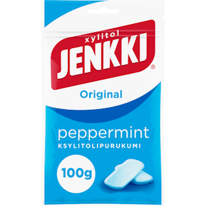 Jenkki Original Peppermint ksylitolipurukumi 100g QPA