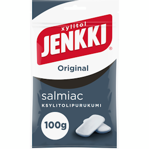 Jenkki Original Salmiac ksylitolipurukumi 100g