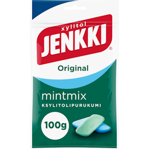 Jenkki Original mint mix ksylitolipurukumi 100g