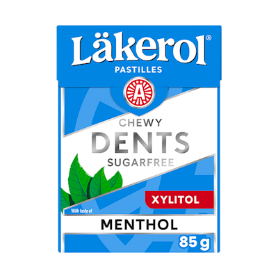 Läkerol dents menthol pastilli 85g