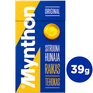 Mynthon 39g sitruuna-hunaja +C vit