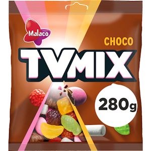 Malaco TV Mix Choco makeispussi 280g