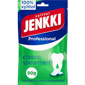 Jenkki Professional Classic Spearmint 90g täysksylitolipurukumi