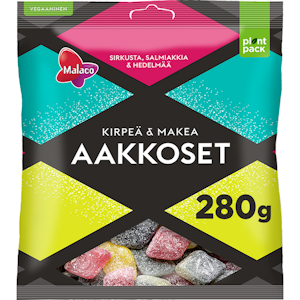 Aakkoset makeissekoitus 280g Kirpeä & Makea