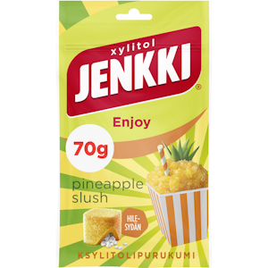 Jenkki Enjoy ksylitolipurukumi 70g Pineapple Slush