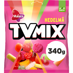 Malaco TV Mix 340g Hedelmä