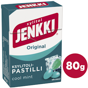 Jenkki Original Cool Mint ksylitolipastilli 80g