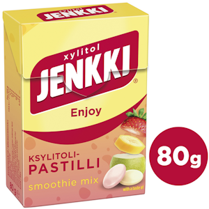 Jenkki Enjoy Smoothie Mix ksylitolipastilli 80g