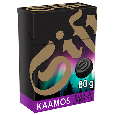 Sisu Kaamos Suolalakritsi pastilli 80g