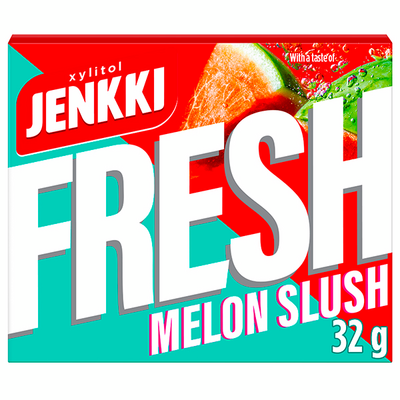 Jenkki Fresh Melon Slush ksylitolipurukumi 32g