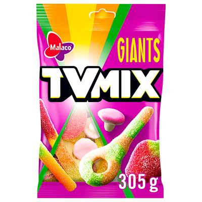 Malaco TV Mix Giants makeissekoitus 305g