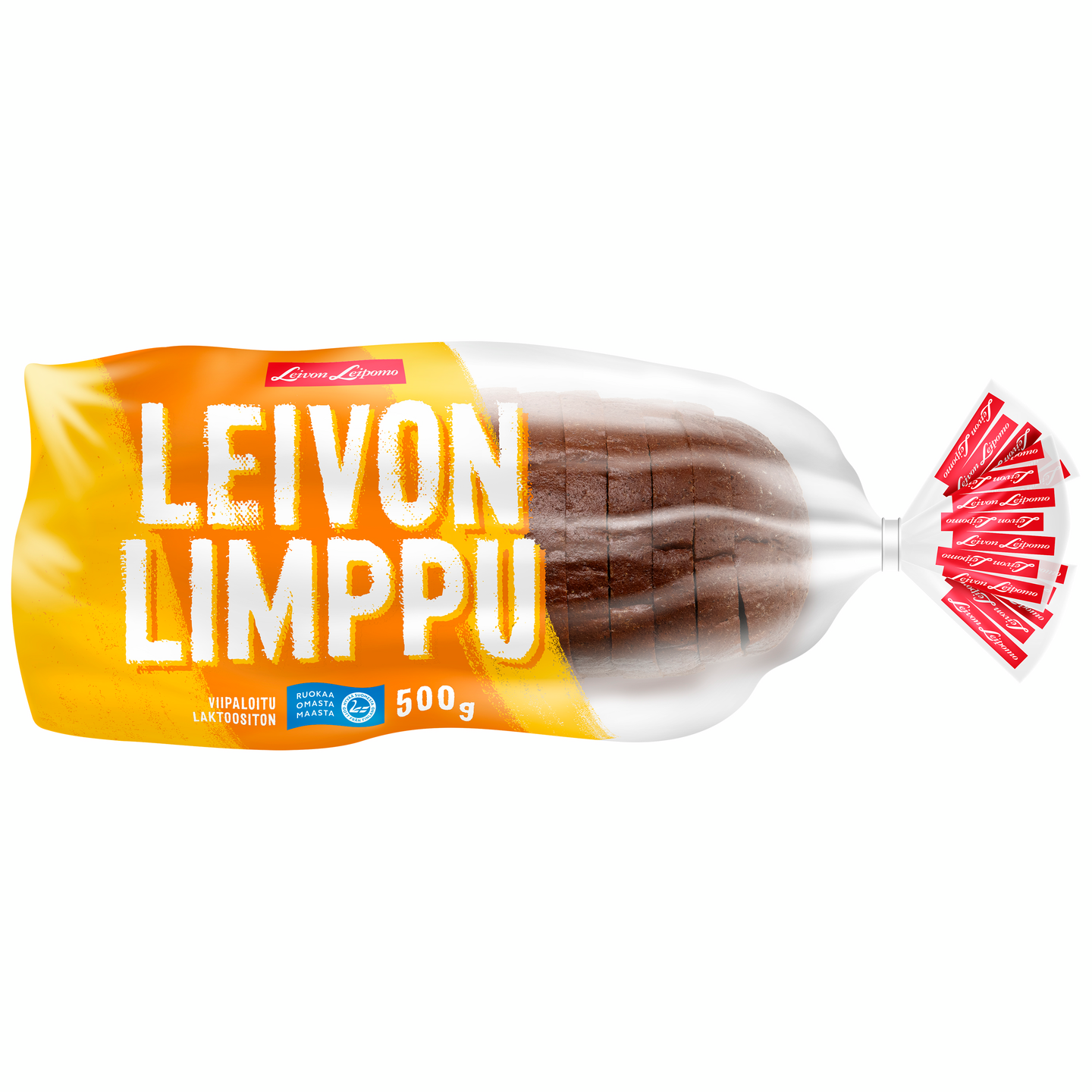 Leivon Limppu viipaloitu 500g, maustettu sekaleipä