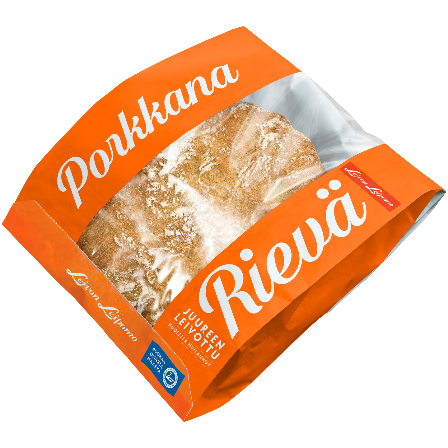 Leivon Leipomo Porkkanarievä 400g sekaleipä