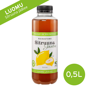 Raikastamo Jäätee Sitruuna 0,5l luomu