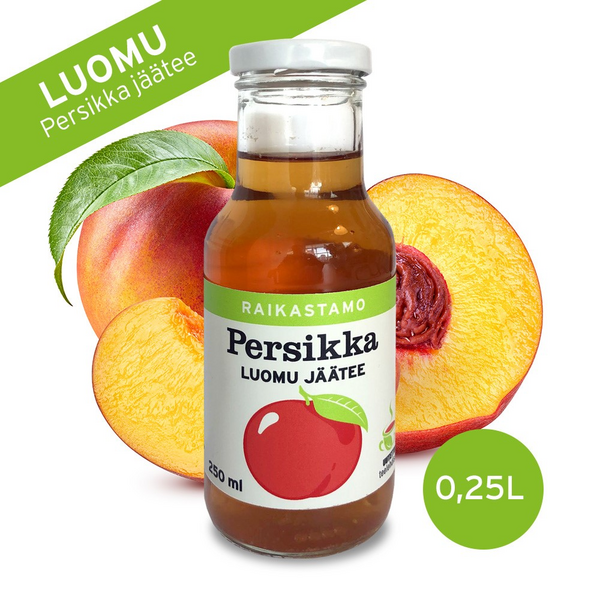 Raikastamo persikkajäätee 0,25l luomu