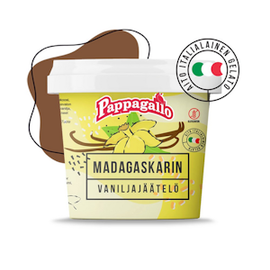 Pappagallo Madagaskarin vaniljajäätelö 0,5 l