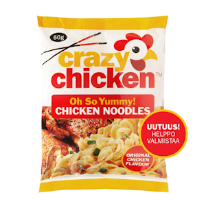 Crazy Chicken Chicken Noodles - Kananmakuiset pikanuudelit 60 g