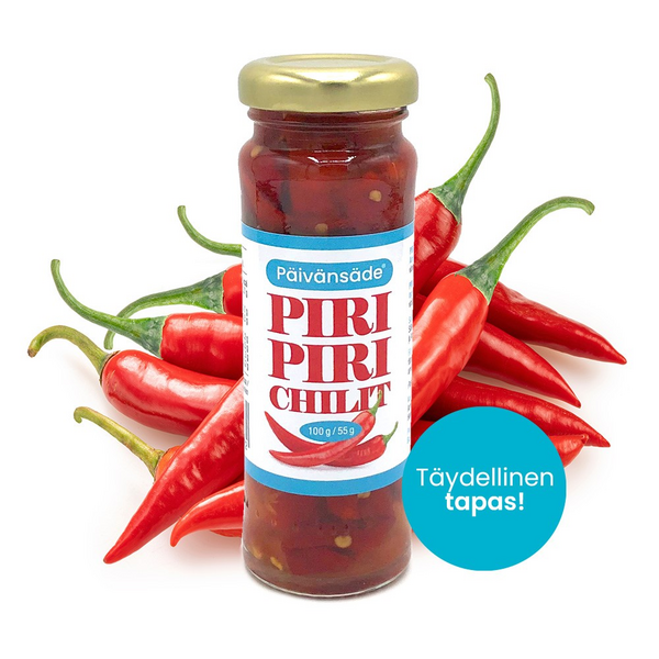 Päivänsäde Piri Piri chilit 100g/55g