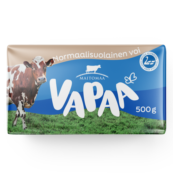 Maitomaa VAPAA Normaalisuolainen voi 500 g