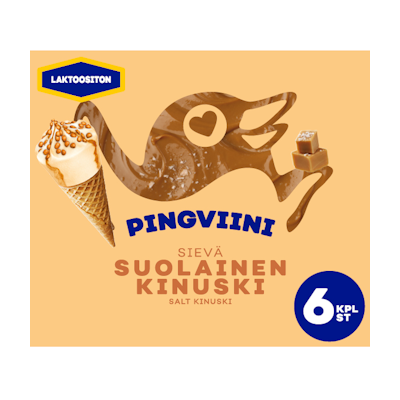 Pingviini tuutti 6x70g suolainen kinuski laktoositon