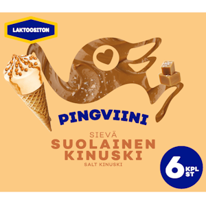 Pingviini tuutti 6x70g suolainen kinuski laktoositon