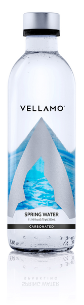 Vellamo® hiilihapotettu lähdevesi 0,33l