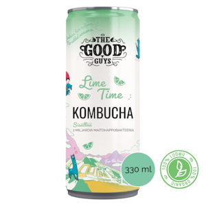 The Good Guys Kombucha Lime Time 0,33l