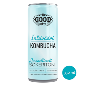 The Good Guys Kombucha Inkivääri sokeriton 0,33l