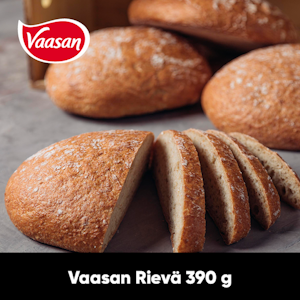 Vaasan rievä laktoositon 390g