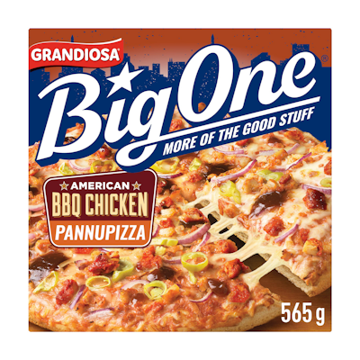 Grandiosa pizza BigOne BBQ Chicken 565g pakaste