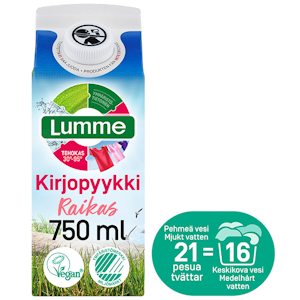 Lumme kirjopyykinpesuneste 750ml Raikas