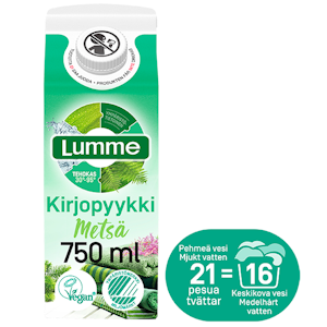 Lumme kirjopyykinpesuneste 750ml Metsä